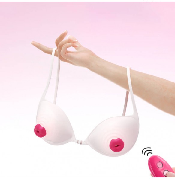 MizzZee - Nipple Clamp Breast Massage (Wireless Remote - Chargeable)